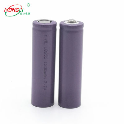 Chine batterie rechargeable d&#039;ion de 18650 1200mAh Li 3,7 volts de BRI MSDS UN38.3 usine